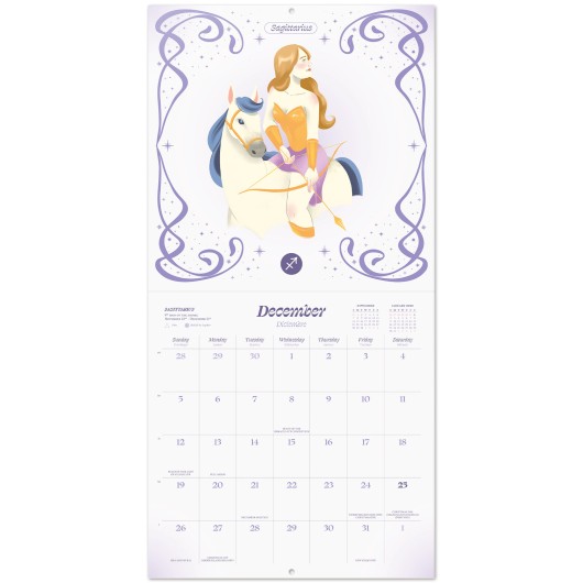 CALENDAR 2027 30X30 ASTRAL USA