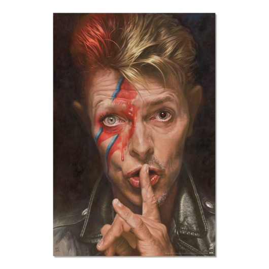 POSTER SEBASTIAN KRÜGER DAVID BOWIE