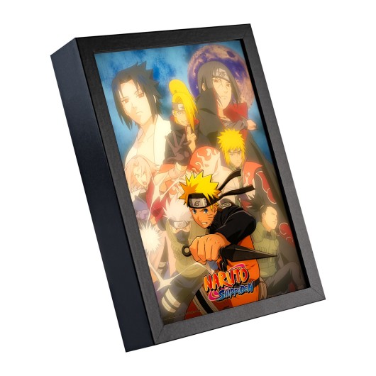 STAMPA RETROILLUMINATA INCORNICIATA NARUTO SHIPPUDEN