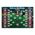 POSTER CALENDARIO MONDIALE DI CALCIO 2026