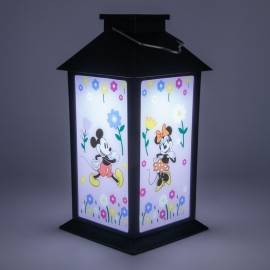 LAMPADA SOLARE CON STAMPA MICKEY E MINNIE