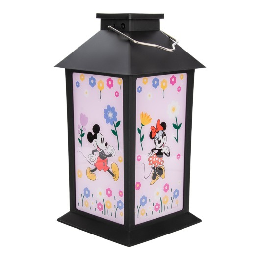 LAMPADA SOLARE CON STAMPA MICKEY E MINNIE