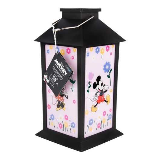 LAMPADA SOLARE CON STAMPA MICKEY E MINNIE
