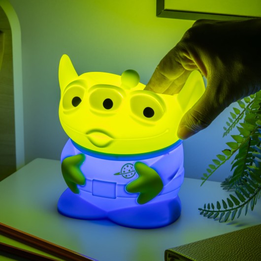 LAMPADA SQUISHY RICARICABILE IN SILICONE TOY STORY ALIEN