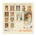 CALENDAR 2027 30X30 ART NOUVEAU USA