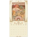 CALENDAR 2027 30X30 ART NOUVEAU USA