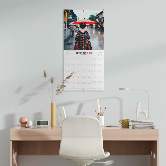 CALENDAR 2027 30X30 GIAPPONE USA