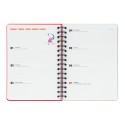 DIARIO SCOLASTICO SETTIMANALE 2026/2027 FORMATO A5 12 MESI SNOOPY