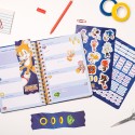 DIARIO SCOLASTICO SETTIMANALE 2026/2027 FORMATO A5 12 MESI SONIC