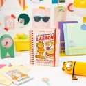 DIARIO SCOLASTICO SETTIMANALE 2026/2027 FORMATO A5 12 MESI GARFIELD