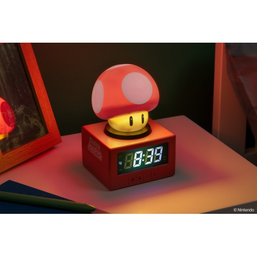 OROLOGIO SVEGLIA ICON FUNGHI MARIO