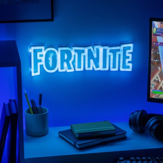 LAMPADA LED NEON DA PARETE FORTNITE