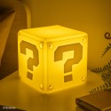 LAMPADA SQUISHY RICARICABILE IN SILICONE BLOCCO INTERROGATIVO MARIO