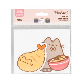 PACK 2 ADESIVI IN VINILE PUSHEEN SUSHI ROLL 2