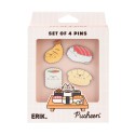SET DI 4 PIN PUSHEEN SUSHI ROLL