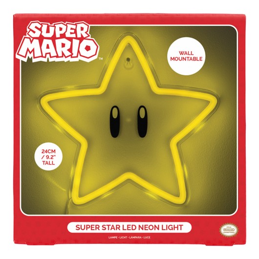 LAMPADA NEON SUPER MARIO