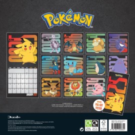 CALENDARIO 2027 30X30 POKÉMON 2