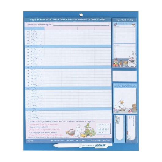 PLANNER CON CALAMITA 2026/2032 MOOMIN