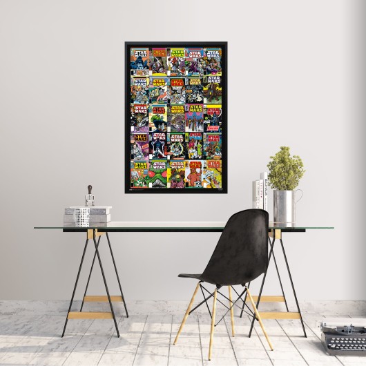 POSTER STAR WARS CLASSIC PORTADAS COMIC