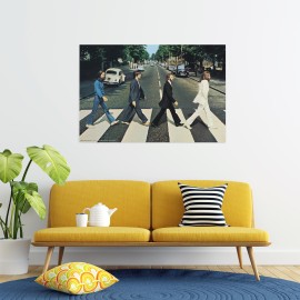 POSTER THE BEATLES - ABBEY ROAD 2