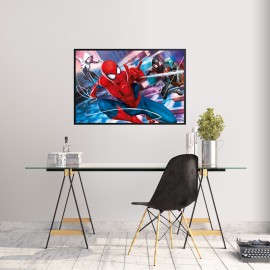 POSTER MARVEL SPIDERMAN PETER, MILES & GWEN 2