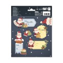 ETICHETTE ADESIVE NATALE PREMIUM BABBO  NATALE