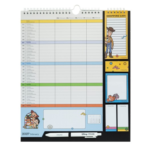 PLANNER 2026/2029 DISNEY PIXAR
