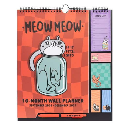 PLANNER 2026/2033 MEOW MEOW