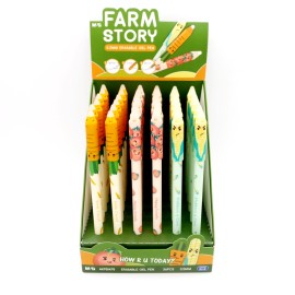 ESPOSITORE PENNE CANCELLABILI FARM STORY