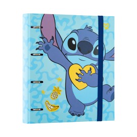 RACCOGLITORE A 4 ANELLI PREMIUM DISNEY STITCH TROPICAL