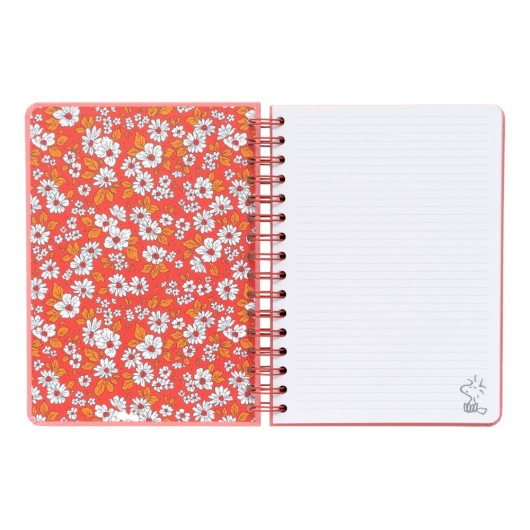 CUADERNO TAPA FORRADA A5 SNOOPY LOVE YOURSELF