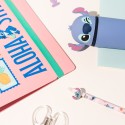 RACCOGLITORE A 4 ANELLI IN POLIPROPILENE DISNEY STITCH