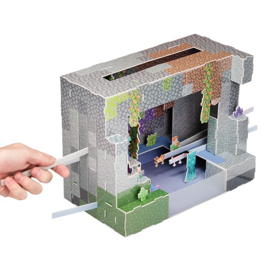 KIT COSTRUZIONE 3D MINECRAFT