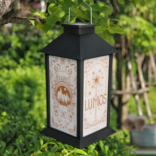LAMPADA SOLARE CON STAMPA HOGWARTS
