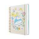 DIARIO SCOLASTICO SETTIMANALE 2026/2027 FORMATO A5 12 MESI DISNEY ALICE NEL PAESE DELLE MERAVIGLIE