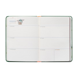 DIARIO SCOLASTICO SETTIMANALE 2026/2027 POCKET 17 MESI STAR WARS THE MANDALORIAN GROGU 2