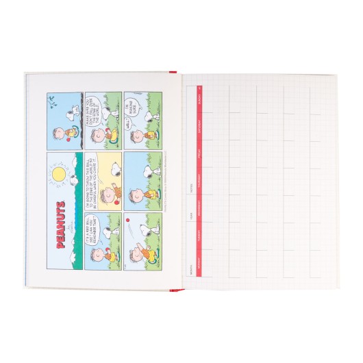AGENDA NON DATATA SETTIMANALE A5 SNOOPY