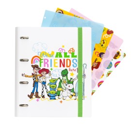 RACCOGLITORE A 4 ANELLI IN POLIPROPILENE DISNEY PIXAR TOY STORY