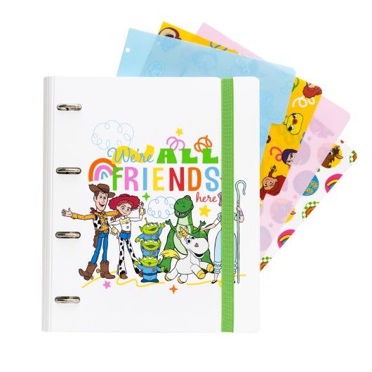 RACCOGLITORE A 4 ANELLI IN POLIPROPILENE DISNEY PIXAR TOY STORY