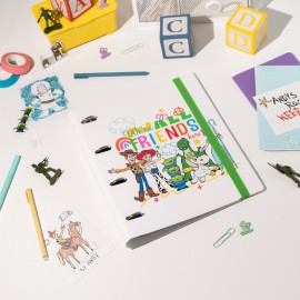 RACCOGLITORE A 4 ANELLI IN POLIPROPILENE DISNEY PIXAR TOY STORY 2