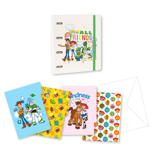 RACCOGLITORE A 4 ANELLI IN POLIPROPILENE DISNEY PIXAR TOY STORY