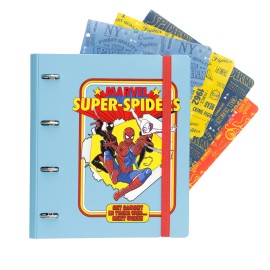 RACCOGLITORE A 4 ANELLI IN POLIPROPILENE MARVEL SPIDERMAN