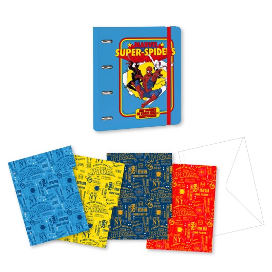 RACCOGLITORE A 4 ANELLI IN POLIPROPILENE MARVEL SPIDERMAN