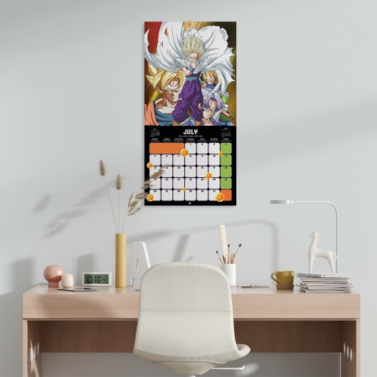 CALENDARIO 2027 30X30 DRAGON BALL