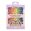 SET DI 12 PENNARELLI CANCELLABILI PUSHEEN FRUITS