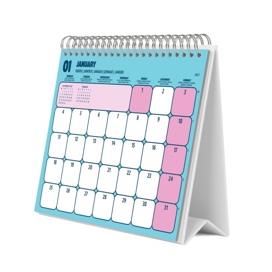 CALENDARIO DA SCRIVANIA 2027 FRIENDS
