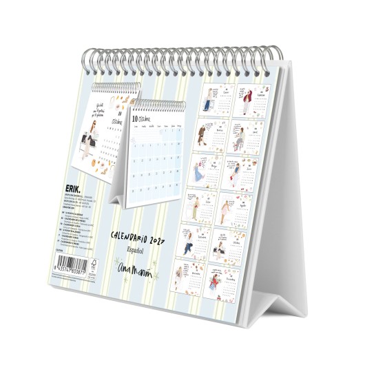 CALENDARIO DA SCRIVANIA 2027 ANA MARIN