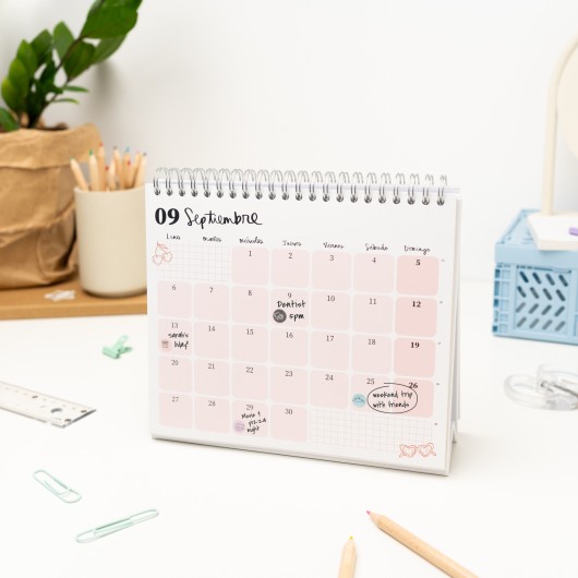 CALENDARIO DA SCRIVANIA 2027 ANA MARIN