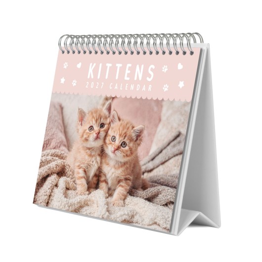 CALENDARIO DA SCRIVANIA 2027 GATTINI