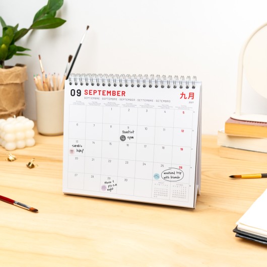 CALENDARIO DA SCRIVANIA 2027 GIAPPONE